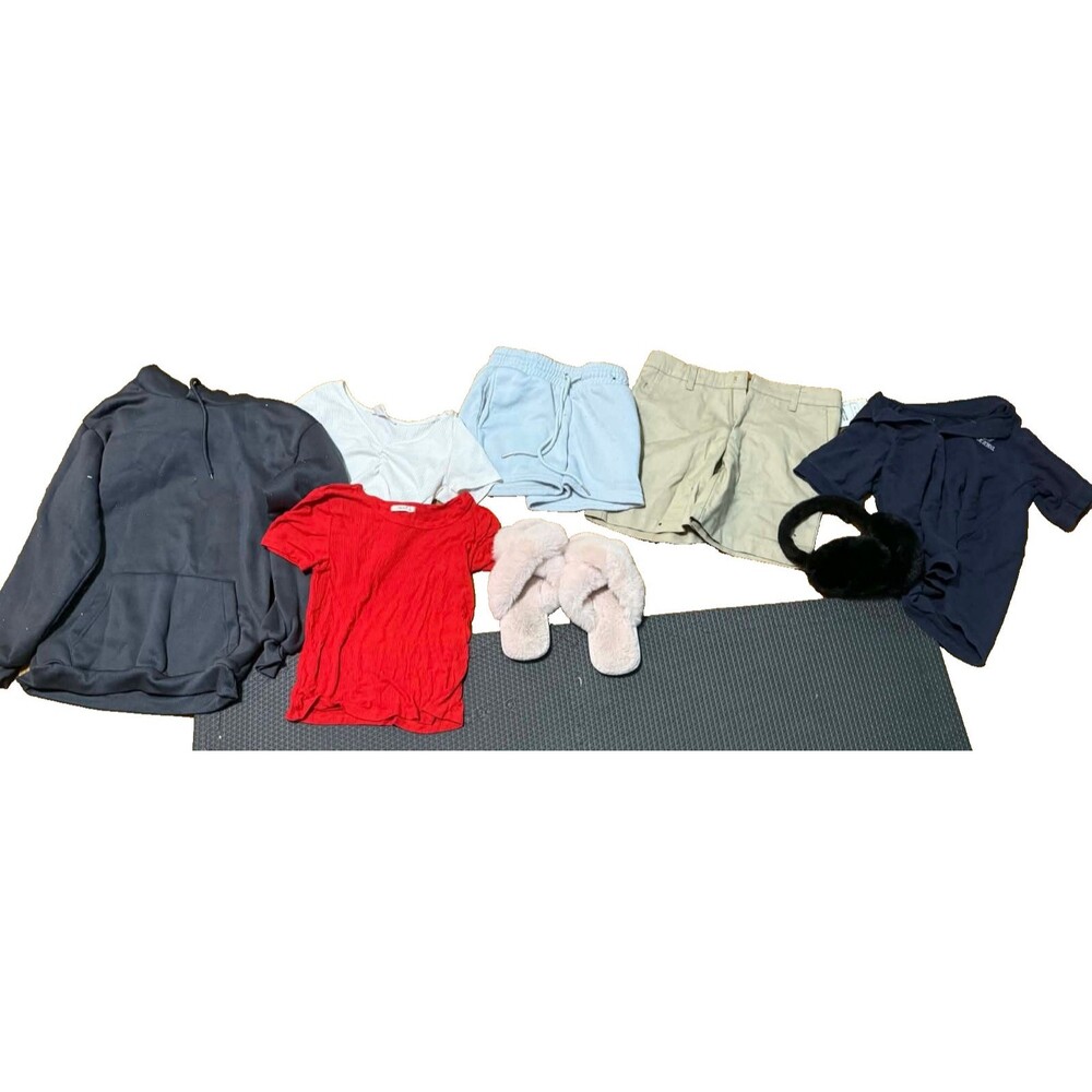8 Pc Youth Girls Clothing Wholesale Lot Bundle Set Sizes XS, S, M, Y12